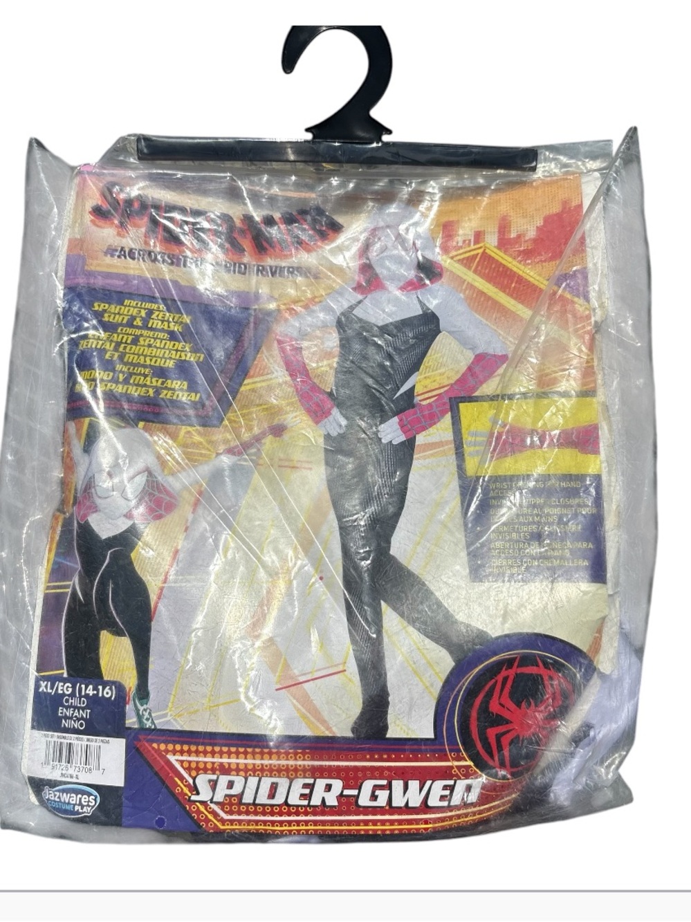 Spiderman Spider-Gwen Costume XL Kids Halloween Ghost Spider